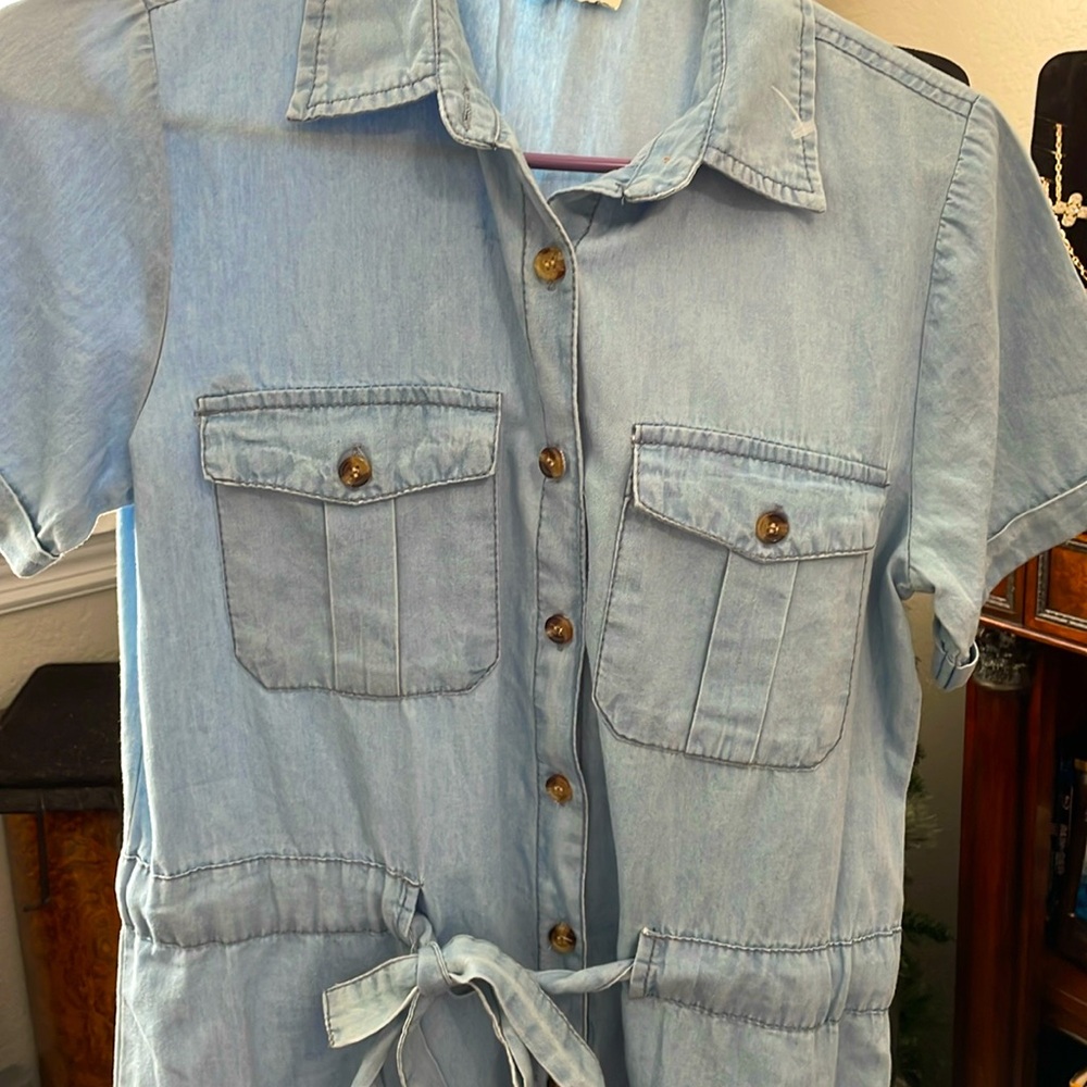 Denim dress